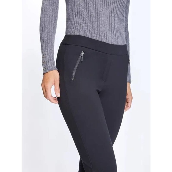 J. McLaughlin Womens Size 8 Elastic Waistband Skinny Ross Pants Pull-On - Picture 5 of 8